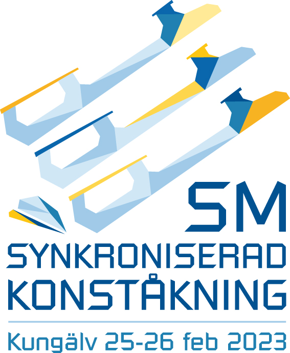 Logotyp för SM Synkroniseras konståkning.